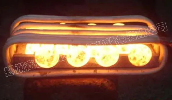 澳大利亚客户购买50kw高频加热炉用于棒料透热