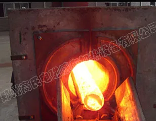 洛阳某钢材生产厂采用中频猎豹加速器成套设备加热各种钢材